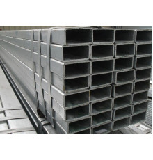 Профильные оцинкованные прямоугольные трубы