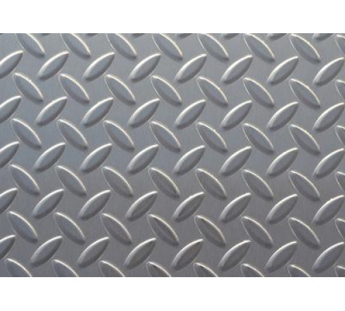 Стальной рифленый лист чечевица