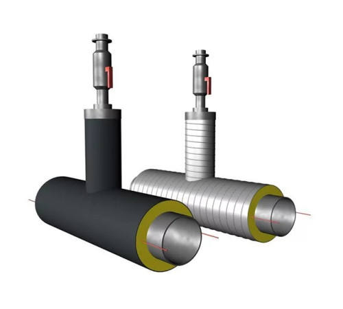 Тройник с шаровым краном воздушника ППУ