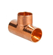 Медные тройники под пайку