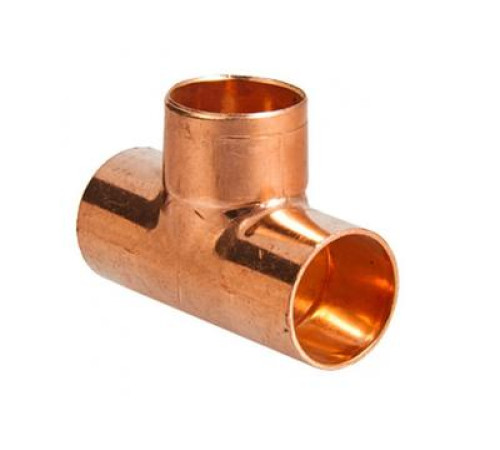 Медные тройники под пайку