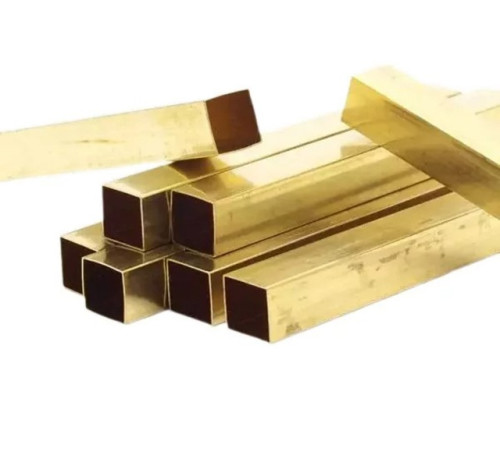 Труба латунная профильная