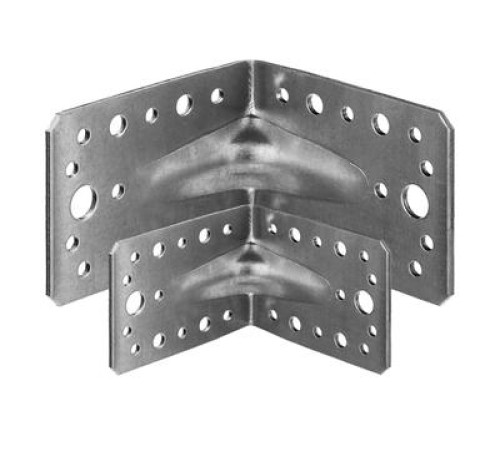 Крепежные уголки усиленные оцинкованные KUU